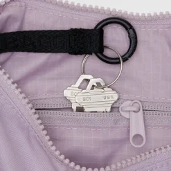 Small Nylon Crescent Bag in Dusty Pink by Baggu