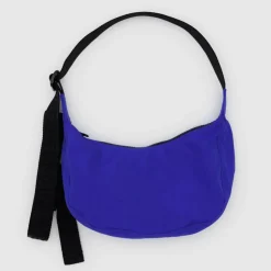 Small Nylon Crescent Bag in Lapis by Baggu