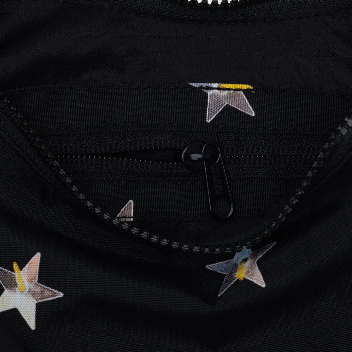 Small Nylon Crescent Bag in Stars by Baggu