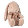 Small Plush Bunny in Light Powder With Bow (27cm) by Maileg