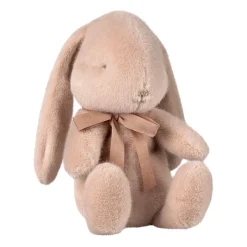 Small Plush Bunny in Light Powder With Bow (27cm) by Maileg