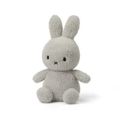 Small Terry Miffy in Light Grey (23cm) by Bon Ton Toys