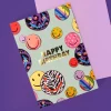 Smiley Birthday Greetings Card by Eleanor Bowmer