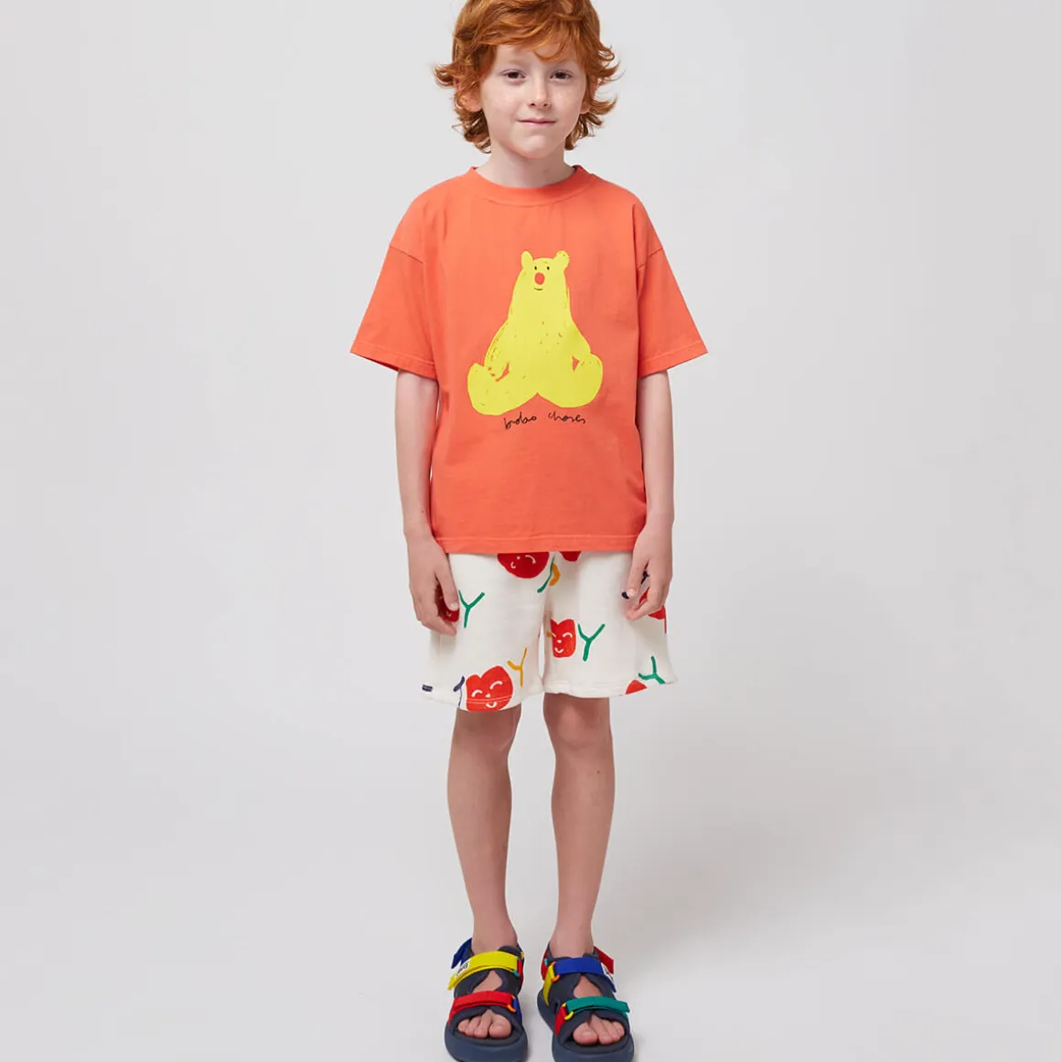 Smiling All Over Bermuda Shorts by Bobo Choses