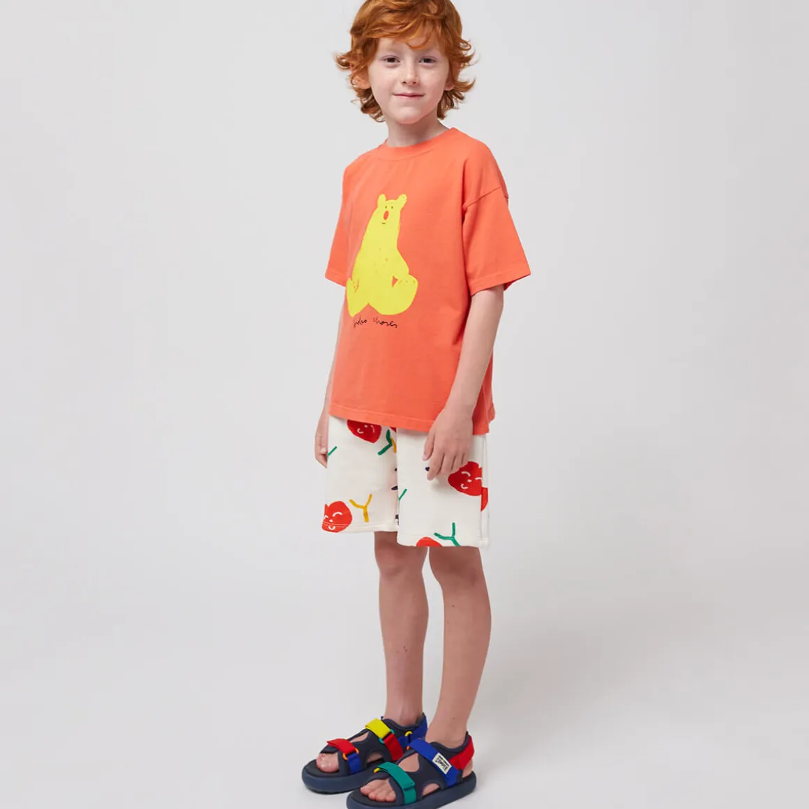 Smiling All Over Bermuda Shorts by Bobo Choses