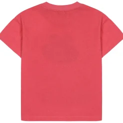 Smiling Frog T Shirt in Pink by Jelly Mallow