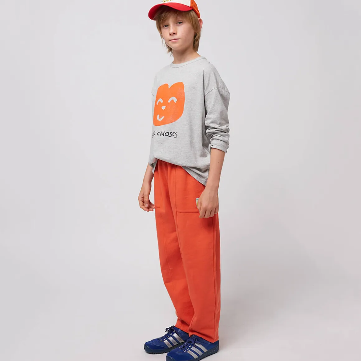 Smiling Red Sweatpants by Bobo Choses