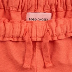 Smiling Woven Bermuda Shorts by Bobo Choses