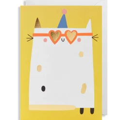 Smitten Kitten Greetings Card by Susie Hammer for Lagom Design