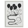Snake Birthday Greetings Card by Artcadia