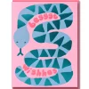 Snake Greetings Card by Emma Emmerson for 1973