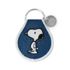 Snoopy Classic Patch Keychain by Three Potato Four X Peanuts
