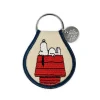 Snoopy Doghouse Patch Keychain by Three Potato Four X Peanuts
