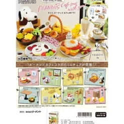 Snoopy Peanuts Cafe Tour Blind Box by Re-Ment Japan