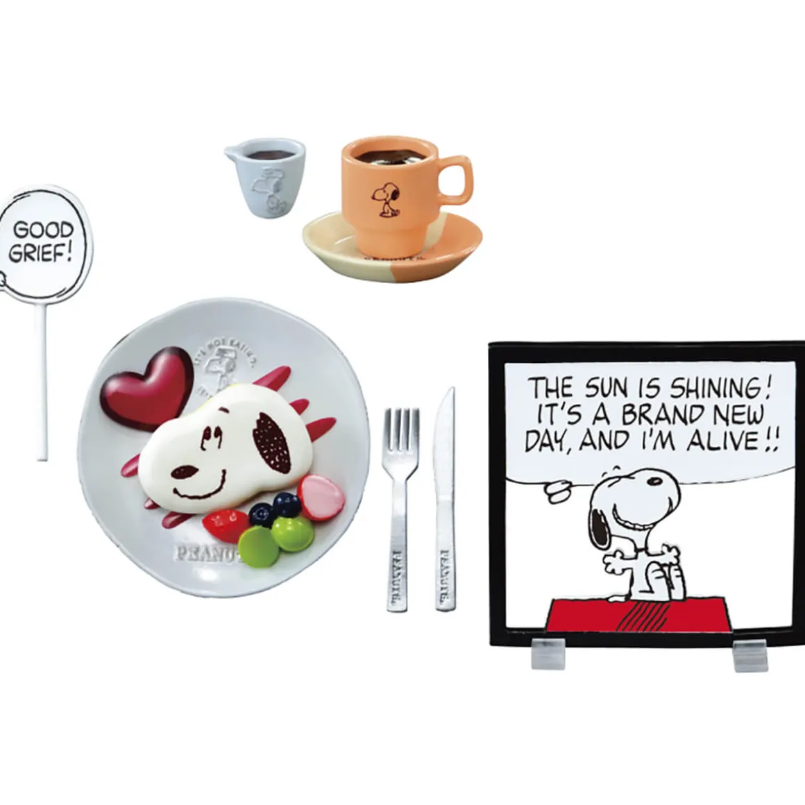 Snoopy Peanuts Cafe Tour Blind Box by Re-Ment Japan