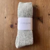 Snow Adult Socks in Cookies And Cream by Le Bon Shoppe