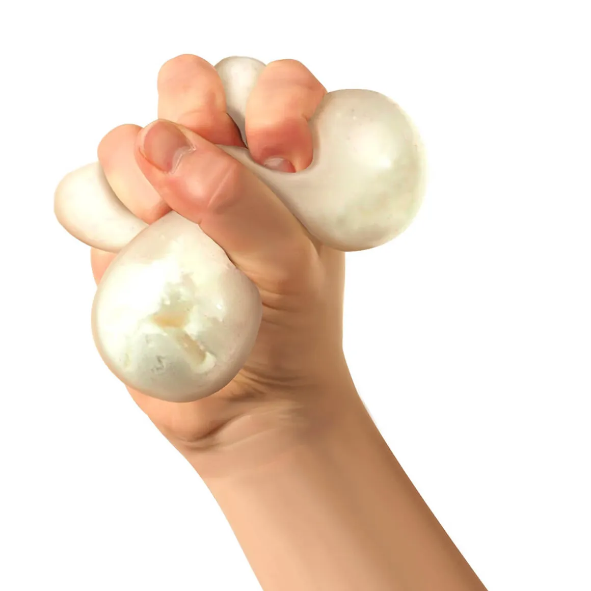 Snowball Crunch Needoh Squishy Toy by Schylling