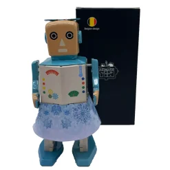 Snow Bot Wind Up Tin Robot (Limited Edition) by Mr & Mrs Tin
