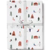 Snow Day Christmas Gift Wrap (3 Sheets Pack) By Red Cap Cards