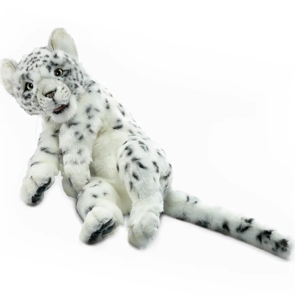 Snow Leopard Cub (40cm) by Hansa