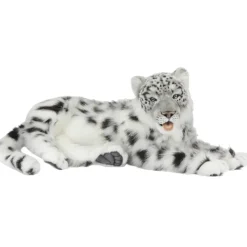 Snow Leopard Jacquard Laying (66cm) by Hansa