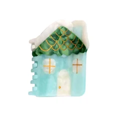 Snowy House Hair Claw by Coucou Suzette