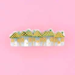 Snowy Town Hair Clip by Coucou Suzette