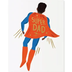 Soaring Super Dad Greetings Card By Rifle Paper Co.