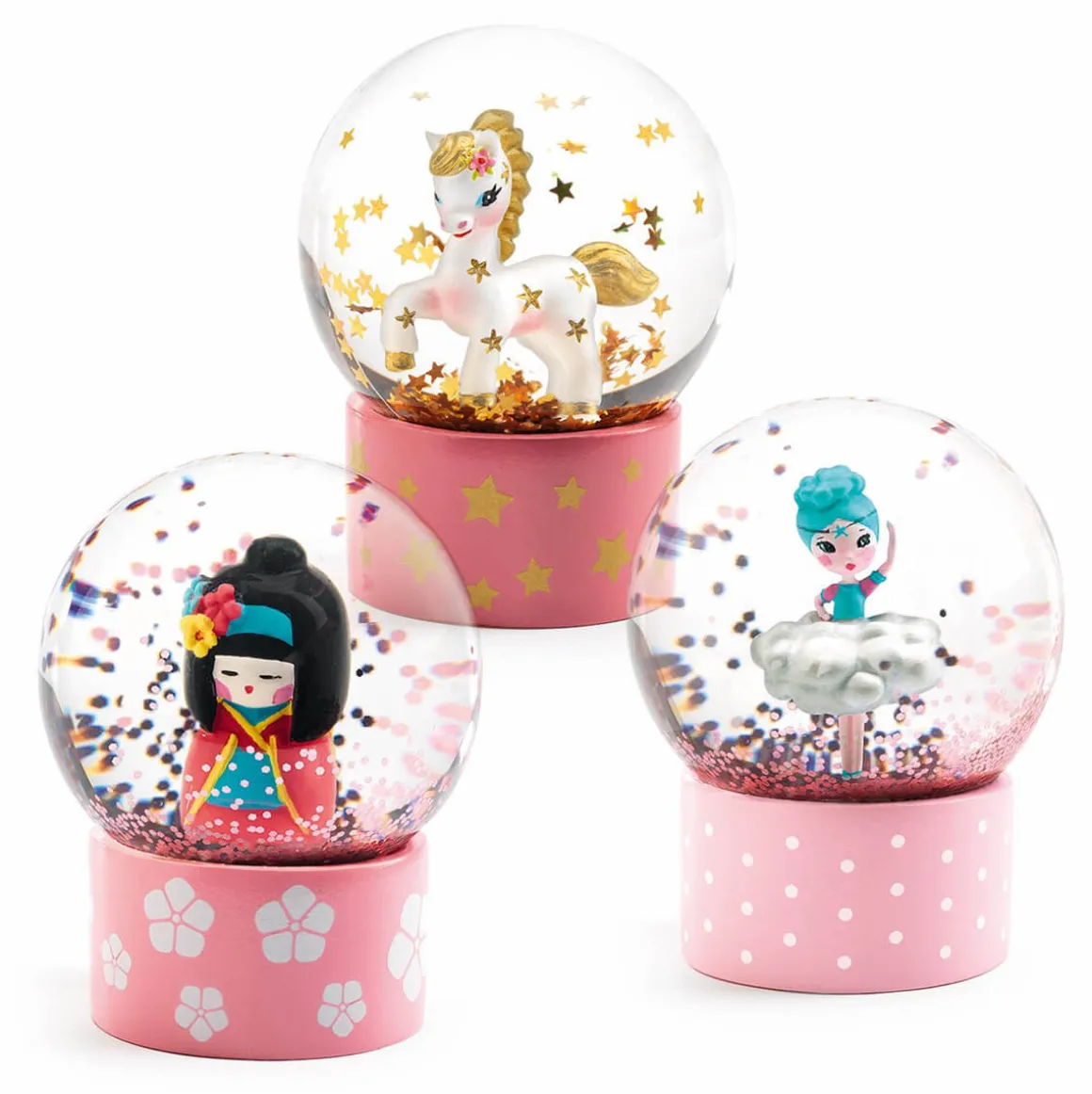 So Cute Mini Snow Globe (Various Designs) by Djeco