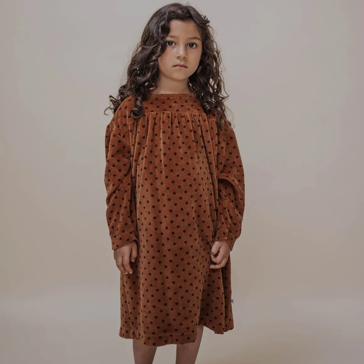 Soft Dress in All Over Dot by Repose AMS - Last One In Stock - 8 Years