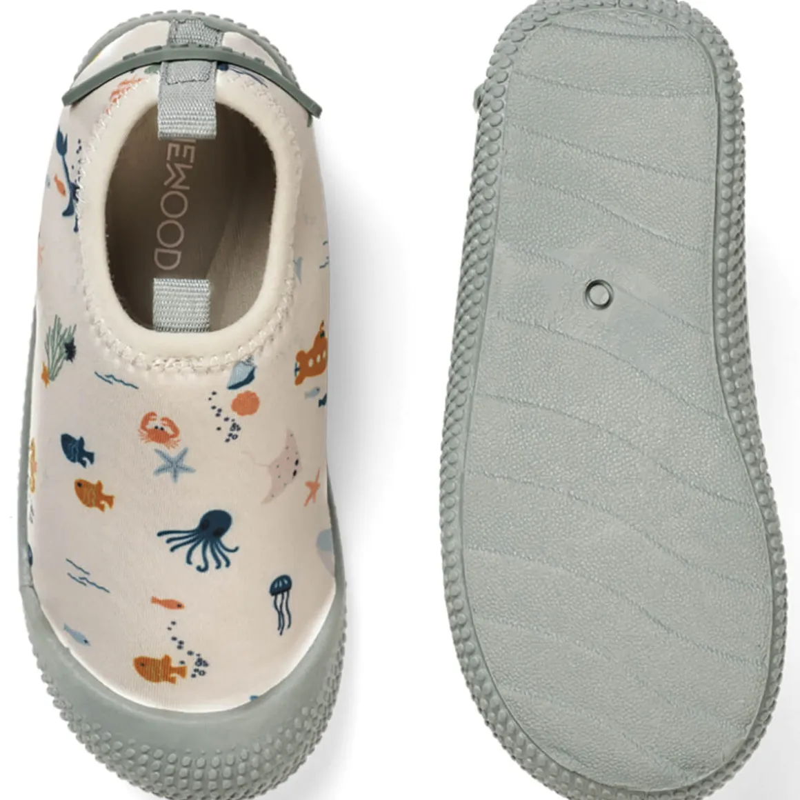 Sonja Sea Shoe in Sea Creature / Sandy by Liewood