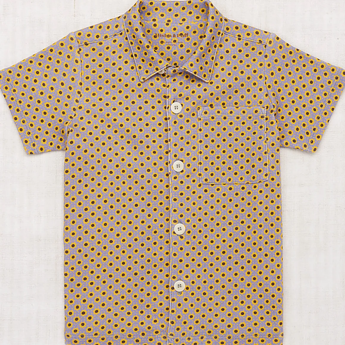 Sonny Top in Pewter Flower Dot by Misha & Puff - Last Ones In Stock - 2-6 Years
