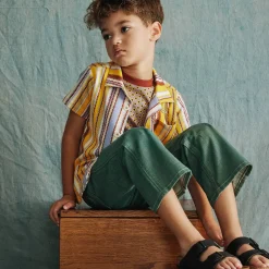 Sonny Top in Zest Zigzag by Misha & Puff