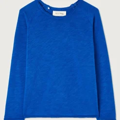 Sonoma Kid's Long Sleeve T Shirt in Vintage Prussian Blue by American Vintage