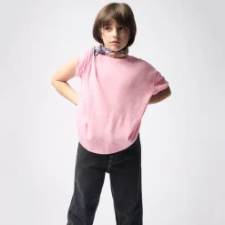 Sonoma Kid's Round Neck T Shirt in Vintage Cotton Candy by American Vintage