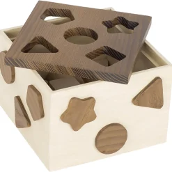 Sort Box in Natural Wood by Goki Nature