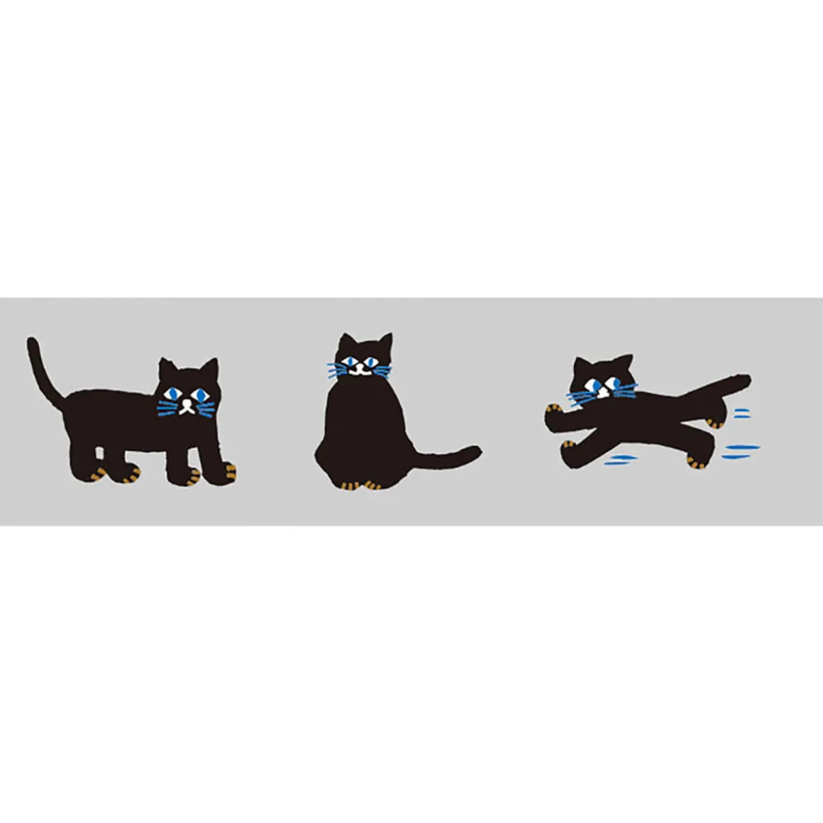Sou.Sou Neko 15mm Artist Series Washi Tape by MT Japan