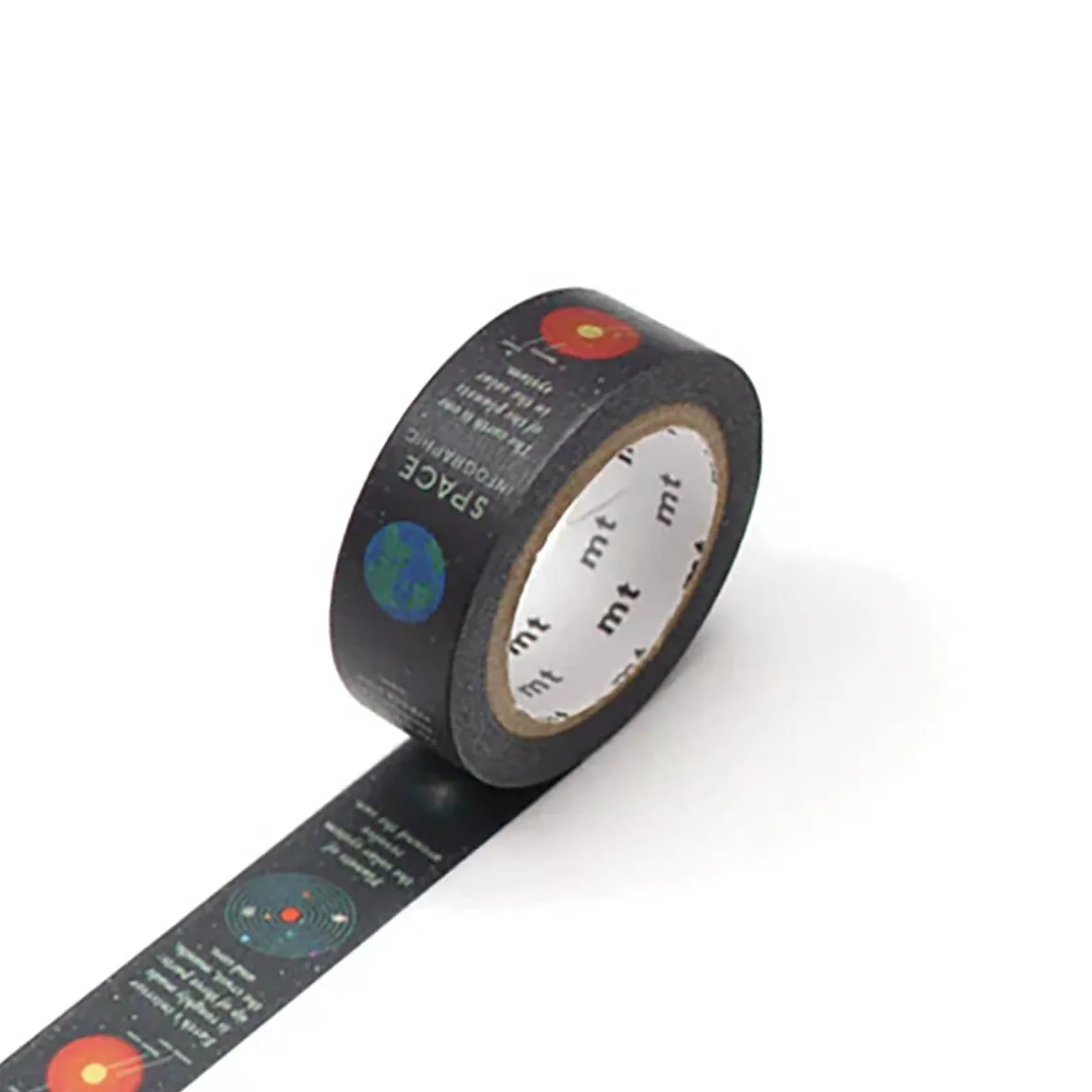 Space Infographic 15mm Ex Collection Washi Tape by MT Japan