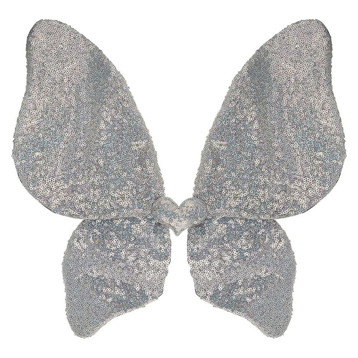 Sparkle Sequin Wings in Silver by Mimi & Lula