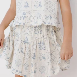 Sparrow Skirt in Tile by Rylee & Cru