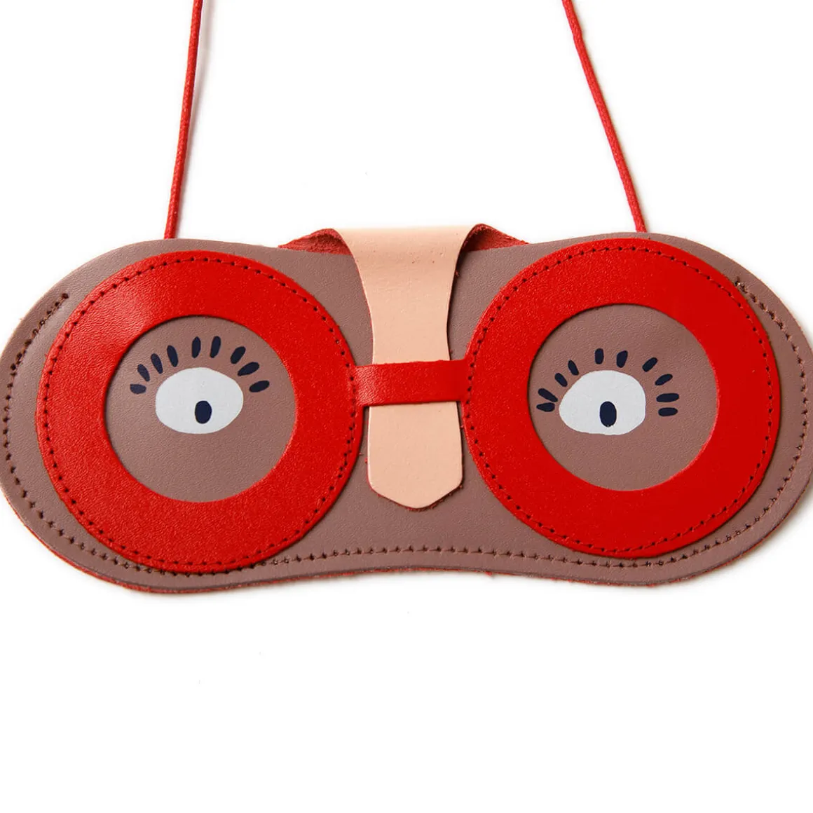 Speccy Glasses Case In Dusty Pink by Ark Colour Designs