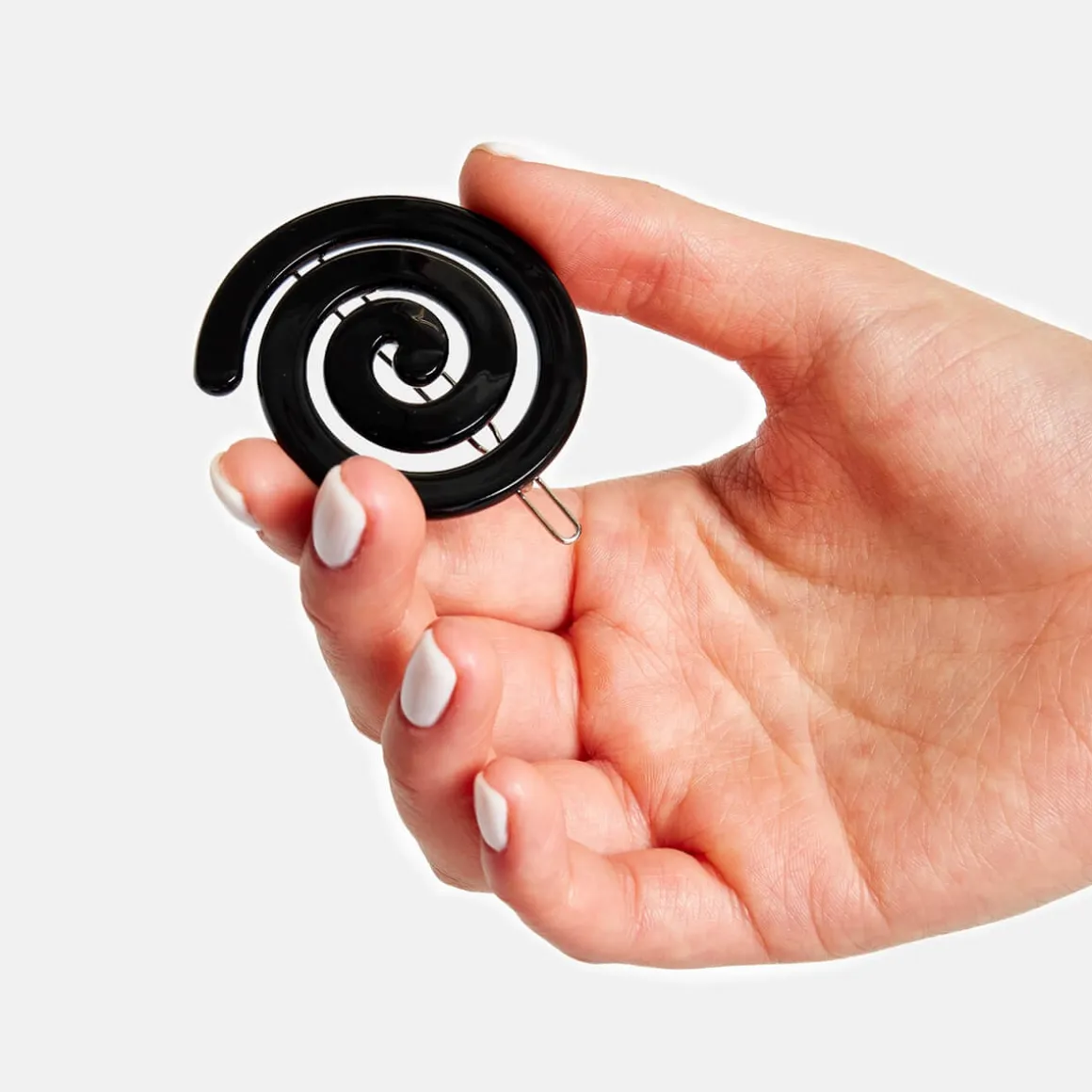 Spiral Clip in Black by Chunks
