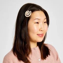 Spiral Clip in Cream by Chunks