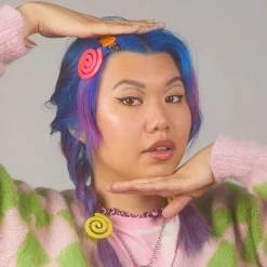Spiral Clip in Yellow by Chunks