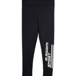 Sport Quickydry Leggings in Black by Mini Rodini