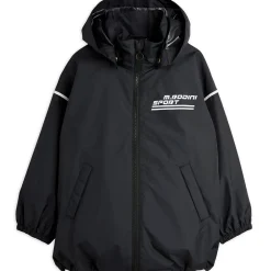 Sport Windbreaker in Black by Mini Rodini - Last One In Stock - 92/98 (2-3 Years)