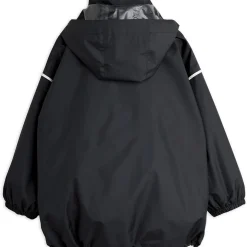 Sport Windbreaker in Black by Mini Rodini - Last One In Stock - 92/98 (2-3 Years)