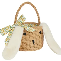 Spring Easter Basket in Yellow Floral by Mimi & Lula