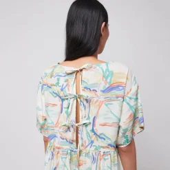 Spring Landscape Print Dress by Bobo Choses Womenswear