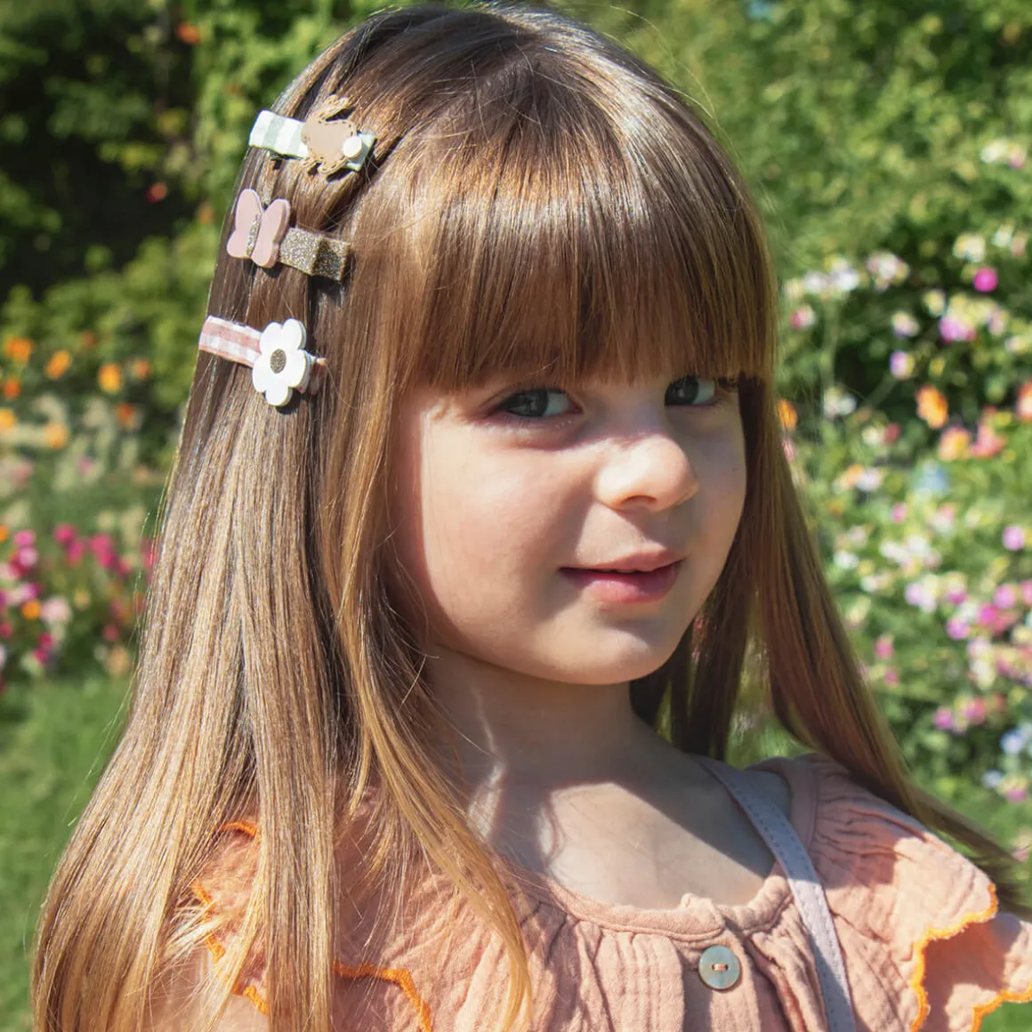 Springtime Bar Hair Clips by Rockahula